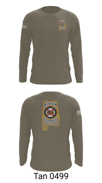 Major Crimes 85282762 Long Sleeve Performance Shirt 63