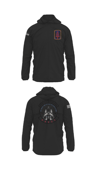 Windbreaker, 1-169th E Company, National Guard, Teamtime, Team time, sublimation, custom sports apparel, team uniforms, spirit wear, spiritwear, sports uniforms, custom shirts, team store, custom team store, fundraiser sports, apparel fundraiser