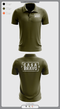 Casa Bravo 21710011 Short Sleeve Performance Polo - 2