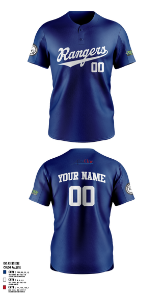 Two Button Baseball Jersey, IWV Youth Baseball, Baseball, Teamtime, Team time, sublimation, custom sports apparel, team uniforms, spirit wear, spiritwear, sports uniforms, custom shirts, team store, custom team store, fundraiser sports, apparel fundraiser