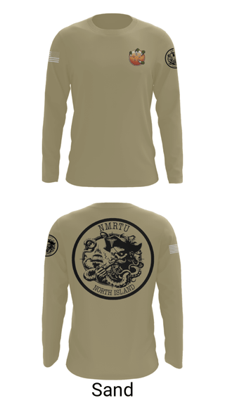 Long Sleeve Performance Shirt, USS MAKIN ISLANDC5 MKI, Navy, Teamtime, Team time, sublimation, custom sports apparel, team uniforms, spirit wear, spiritwear, sports uniforms, custom shirts, team store, custom team store, fundraiser sports, apparel fundraiser
