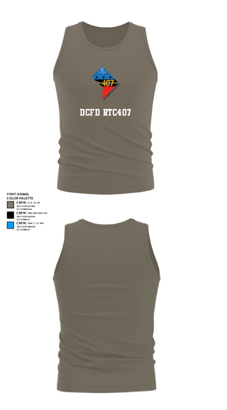Tank Top, Rescue Engine 56DCFD RTC407, Fire Department, Teamtime, Team time, sublimation, custom sports apparel, team uniforms, spirit wear, spiritwear, sports uniforms, custom shirts, team store, custom team store, fundraiser sports, apparel fundraiser