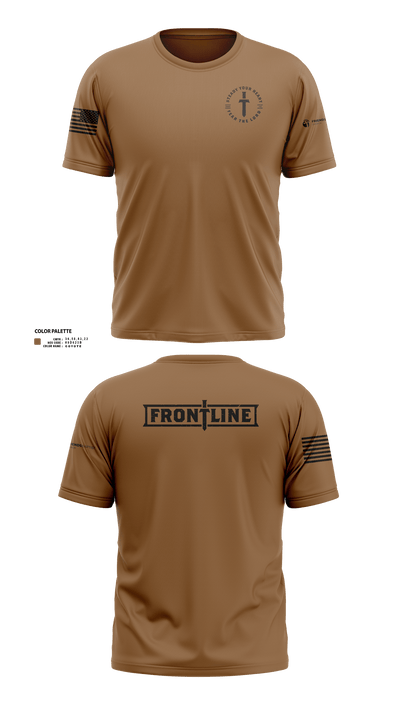 Friends Baptist Church 38718112 Short Sleeve Performance Shirt - 71