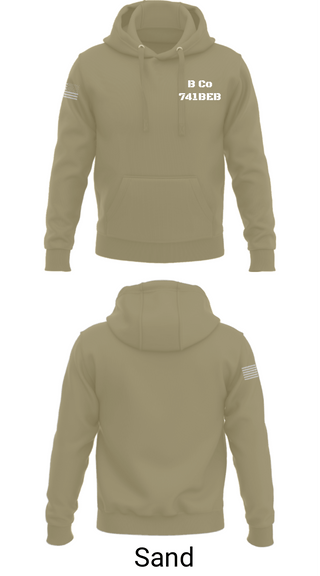 Hoodie, B Co 741BEB, National Guard, Teamtime, Team time, sublimation, custom sports apparel, team uniforms, spirit wear, spiritwear, sports uniforms, custom shirts, team store, custom team store, fundraiser sports, apparel fundraiser