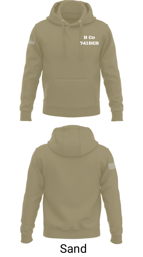 Hoodie, B Co 741BEB, National Guard, Teamtime, Team time, sublimation, custom sports apparel, team uniforms, spirit wear, spiritwear, sports uniforms, custom shirts, team store, custom team store, fundraiser sports, apparel fundraiser