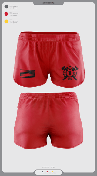 Womens Shorts, Tri-Community fire, Fire Department, Teamtime, Team time, sublimation, custom sports apparel, team uniforms, spirit wear, spiritwear, sports uniforms, custom shirts, team store, custom team store, fundraiser sports, apparel fundraiser