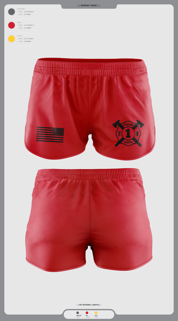 Womens Shorts, Tri-Community fire, Fire Department, Teamtime, Team time, sublimation, custom sports apparel, team uniforms, spirit wear, spiritwear, sports uniforms, custom shirts, team store, custom team store, fundraiser sports, apparel fundraiser