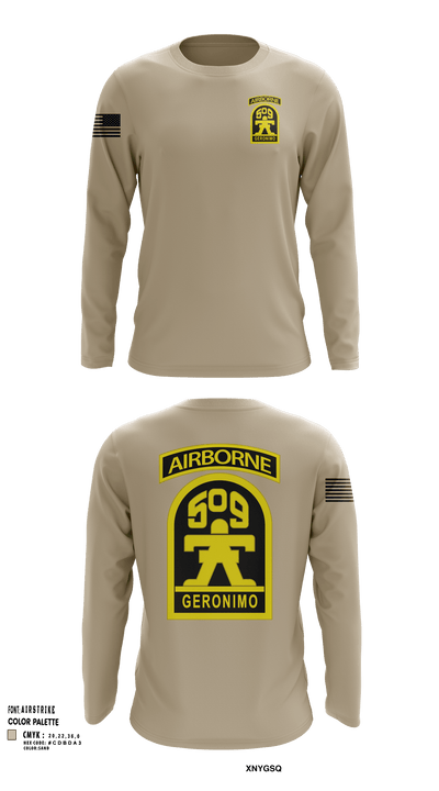 Geronimo 67603467 Long Sleeve Performance Shirt - 114