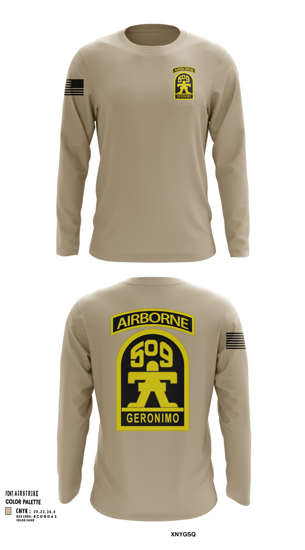Long Sleeve Performance Shirt, Geronimo, Army, Teamtime, Team time, sublimation, custom sports apparel, team uniforms, spirit wear, spiritwear, sports uniforms, custom shirts, team store, custom team store, fundraiser sports, apparel fundraiser