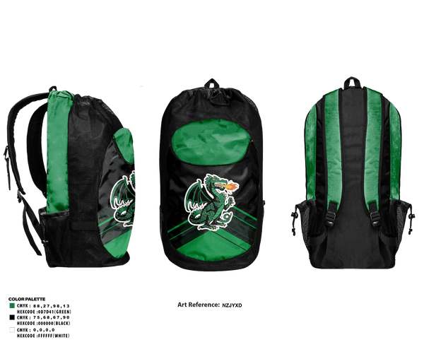 Gear Bag, William Monroe High School Soccer, Women's Soccer, Teamtime, Team time, sublimation, custom sports apparel, team uniforms, spirit wear, spiritwear, sports uniforms, custom shirts, team store, custom team store, fundraiser sports, apparel fundraiser