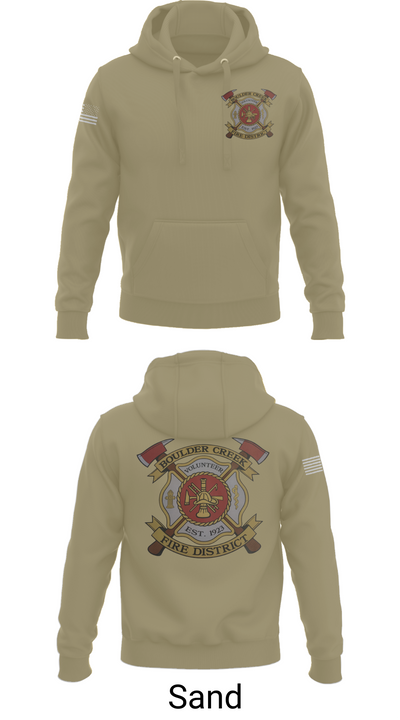 Boulder creek fire 92680239 Hoodie - 98