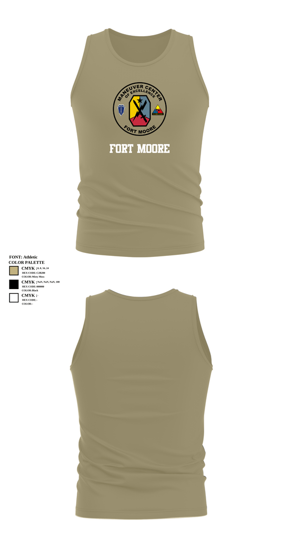 Tank Top, Fort moore, , Teamtime, Team time, sublimation, custom sports apparel, team uniforms, spirit wear, spiritwear, sports uniforms, custom shirts, team store, custom team store, fundraiser sports, apparel fundraiser
