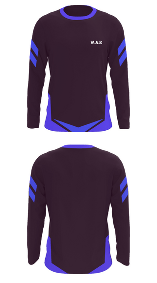 Long Sleeve Performance Shirt, W.A.R, Swimming, Teamtime, Team time, sublimation, custom sports apparel, team uniforms, spirit wear, spiritwear, sports uniforms, custom shirts, team store, custom team store, fundraiser sports, apparel fundraiser