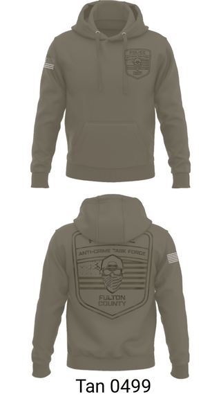 Hoodie, Fulton County Anti-Crime Task Force, , Teamtime, Team time, sublimation, custom sports apparel, team uniforms, spirit wear, spiritwear, sports uniforms, custom shirts, team store, custom team store, fundraiser sports, apparel fundraiser