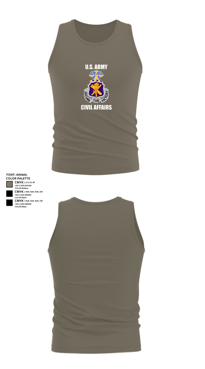 Civil Affairs Schoolhouse 5293701 Tank Top - 79