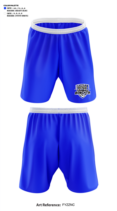 Tomball Bobcats 78131994 Athletic Shorts With Pockets - 41