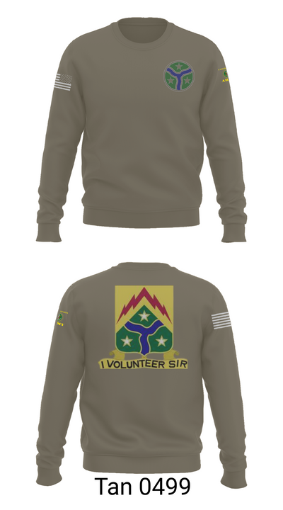 278th Armored Cavalry 65599627 Crew Neck Sweatshirt - 65