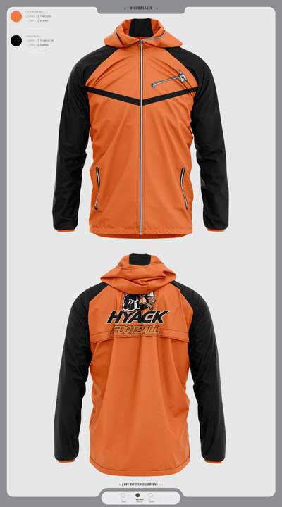 Hyacks Football 75813523 Windbreaker - 3