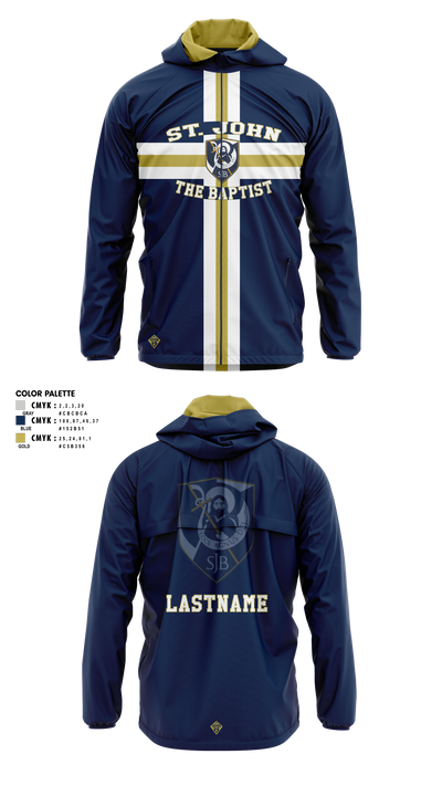 St. John The Baptist K-8 8405823 Windbreaker - 1