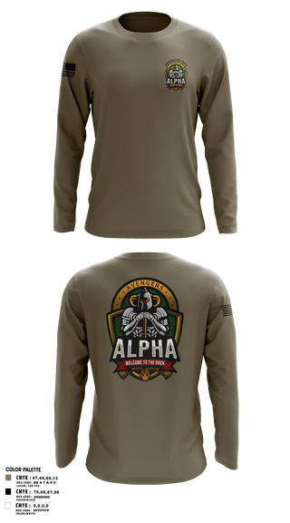 Long Sleeve Performance Shirt, 795th military police, Army, Teamtime, Team time, sublimation, custom sports apparel, team uniforms, spirit wear, spiritwear, sports uniforms, custom shirts, team store, custom team store, fundraiser sports, apparel fundraiser