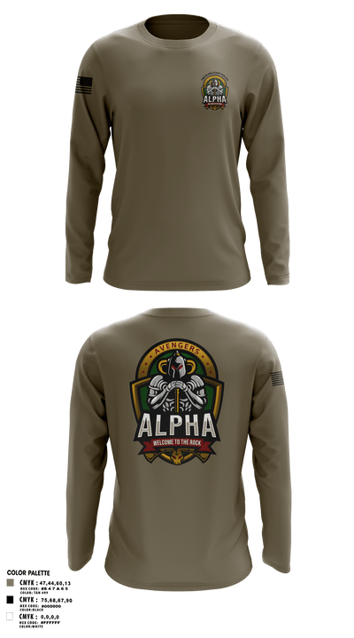 undefined Long Sleeve Performance Shirt - 1