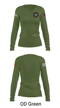 Lowndes County Sheriff’s Office Special Operations Division 52350448 Women's Long Sleeve V-neck Shirt - 54