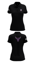 Valencia High School Basketball 51770721 Women's Short Sleeve Performance Polo  - 36