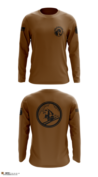 Long Sleeve Performance Shirt, Diesel, 3-71CAV, Army, Teamtime, Team time, sublimation, custom sports apparel, team uniforms, spirit wear, spiritwear, sports uniforms, custom shirts, team store, custom team store, fundraiser sports, apparel fundraiser