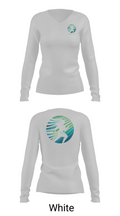 Lynette Falzone 70378339 Women's Long Sleeve V-neck Shirt -1 16