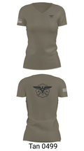 Arson & Explosives Investigations 36101892 Women's Short Sleeve V-neck Shirt - 65