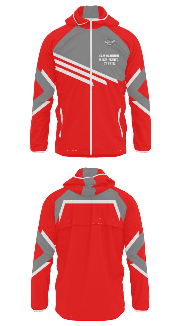 Windbreaker, Sam Rayburn High School Tennis, Tennis, Teamtime, Team time, sublimation, custom sports apparel, team uniforms, spirit wear, spiritwear, sports uniforms, custom shirts, team store, custom team store, fundraiser sports, apparel fundraiser