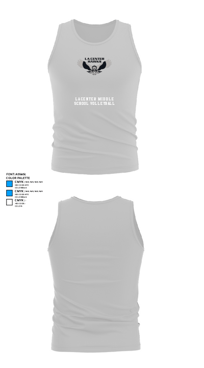 La Center Middle School Volleyball 28630738 Tank Top - 13