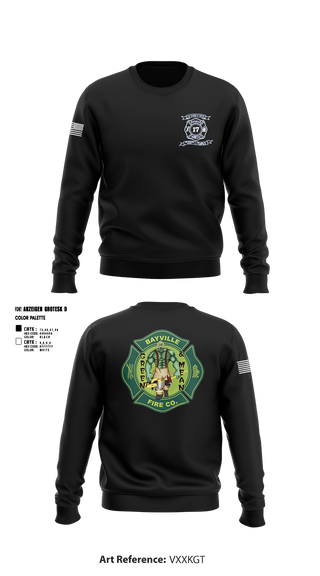 Crew Neck Sweatshirt, BVFC, Fire Department, Teamtime, Team time, sublimation, custom sports apparel, team uniforms, spirit wear, spiritwear, sports uniforms, custom shirts, team store, custom team store, fundraiser sports, apparel fundraiser