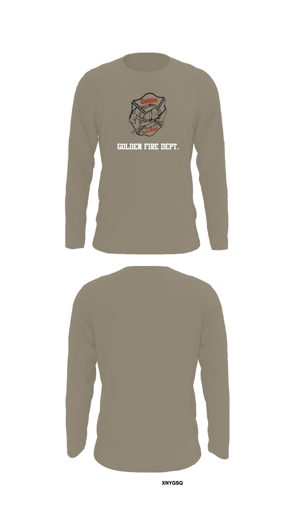 Long Sleeve Performance Shirt, Golden Fire Dept., , Teamtime, Team time, sublimation, custom sports apparel, team uniforms, spirit wear, spiritwear, sports uniforms, custom shirts, team store, custom team store, fundraiser sports, apparel fundraiser