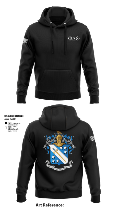 Phi Delta Theta 42794555 Hoodie - 4