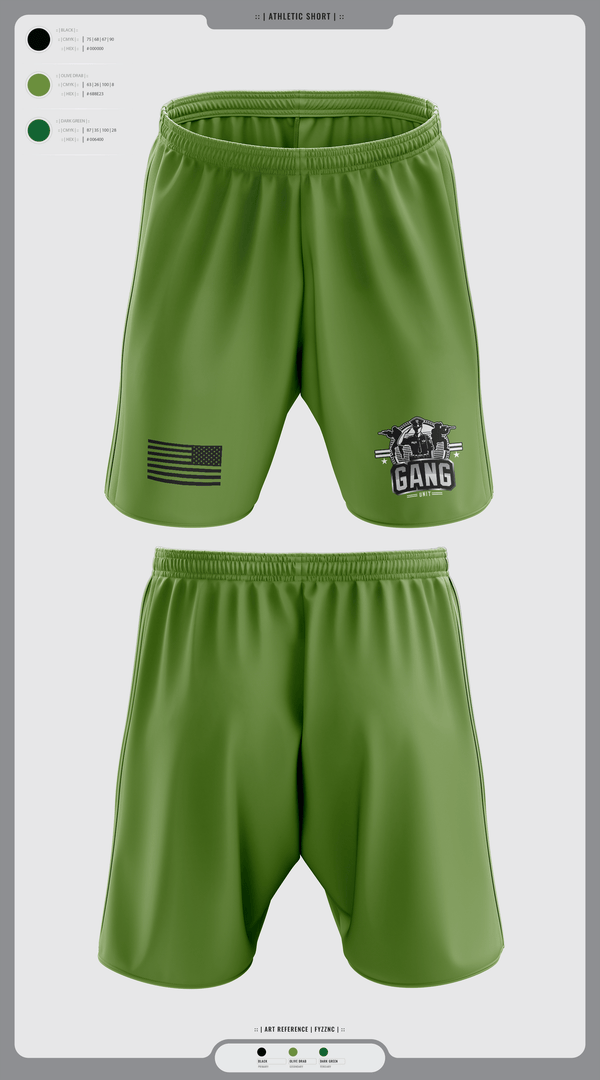 Athletic Shorts With Pockets, Gang Unit, Police, Teamtime, Team time, sublimation, custom sports apparel, team uniforms, spirit wear, spiritwear, sports uniforms, custom shirts, team store, custom team store, fundraiser sports, apparel fundraiser