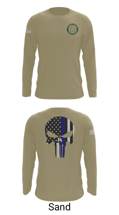 BROWARD SHERIFF EXPLORERS 82961941 Long Sleeve Performance Shirt - 82
