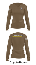 Danbury Police Traffic Unit 20625230 Women's Long Sleeve V-neck Shirt - 16