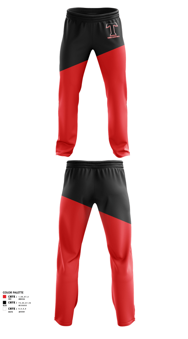 Sweatpants, TURNER, Women's Basketball, Teamtime, Team time, sublimation, custom sports apparel, team uniforms, spirit wear, spiritwear, sports uniforms, custom shirts, team store, custom team store, fundraiser sports, apparel fundraiser