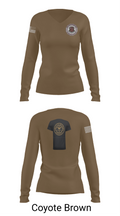 BOLC 187TH 66785601 Women's Long Sleeve V-neck Shirt - 17