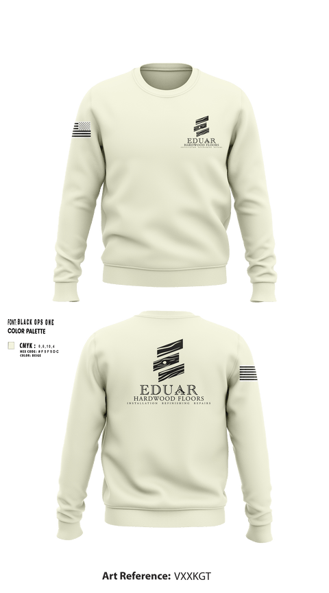 Crew Neck Sweatshirt, Hardwood Floors Services, , Teamtime, Team time, sublimation, custom sports apparel, team uniforms, spirit wear, spiritwear, sports uniforms, custom shirts, team store, custom team store, fundraiser sports, apparel fundraiser