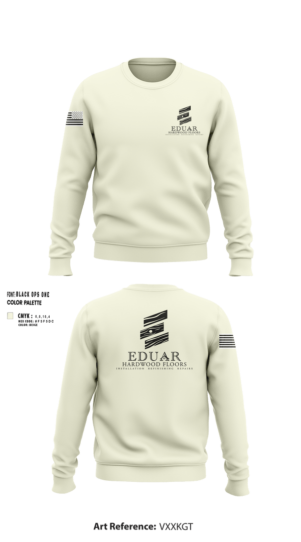 Crew Neck Sweatshirt, Hardwood Floors Services, , Teamtime, Team time, sublimation, custom sports apparel, team uniforms, spirit wear, spiritwear, sports uniforms, custom shirts, team store, custom team store, fundraiser sports, apparel fundraiser