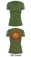 189th Transportation Company 46520683 Women's Short Sleeve V-neck Shirt - 25