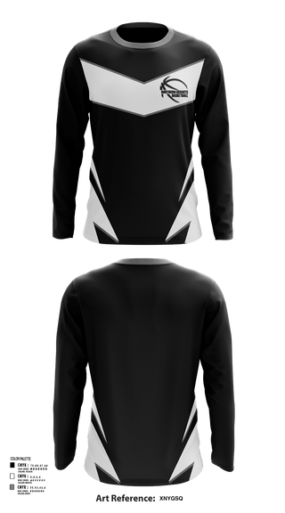 Long Sleeve Performance Shirt, Northern Heights High School Basketball, Men's Basketball, Teamtime, Team time, sublimation, custom sports apparel, team uniforms, spirit wear, spiritwear, sports uniforms, custom shirts, team store, custom team store, fundraiser sports, apparel fundraiser