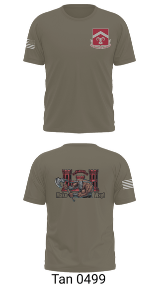 Short Sleeve Performance Shirt, 937th CEC-A, 40th BEB, Army, Teamtime, Team time, sublimation, custom sports apparel, team uniforms, spirit wear, spiritwear, sports uniforms, custom shirts, team store, custom team store, fundraiser sports, apparel fundraiser