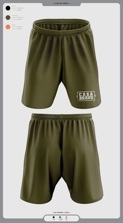 Casa Bravo 21710011 Athletic Shorts With Pockets - 2
