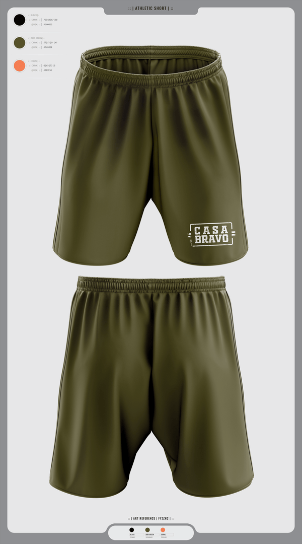 Athletic Shorts With Pockets, Casa Bravo, , Teamtime, Team time, sublimation, custom sports apparel, team uniforms, spirit wear, spiritwear, sports uniforms, custom shirts, team store, custom team store, fundraiser sports, apparel fundraiser