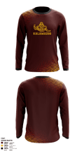 Kalamazoo Central High School Wrestling 70120616 Long Sleeve Rash Guard Shirt - 1