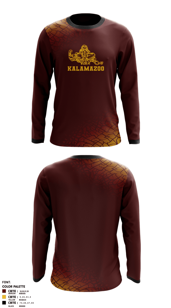 Long Sleeve Rash Guard Shirt, Kalamazoo Central High School Wrestling, Wrestling, Teamtime, Team time, sublimation, custom sports apparel, team uniforms, spirit wear, spiritwear, sports uniforms, custom shirts, team store, custom team store, fundraiser sports, apparel fundraiser