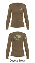 FIELD MESS 13244751 Women's Long Sleeve V-neck Shirt - 17